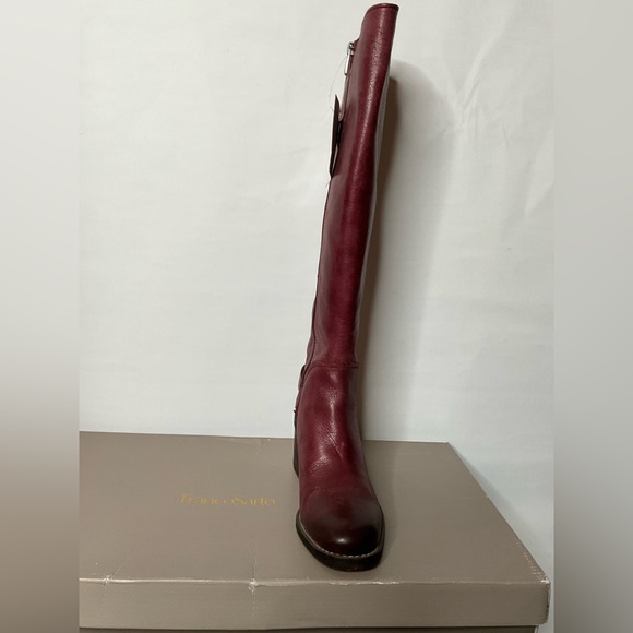Franco Sarto Women's Meyer Knee High Boot, Bordeaux Red, Size 6  M, New in Box - Picture 3 of 10